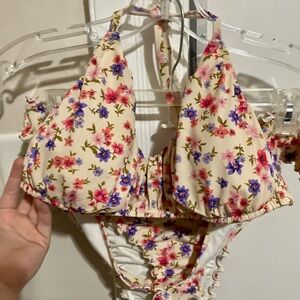 Target Two-Piece Floral Swimsuit